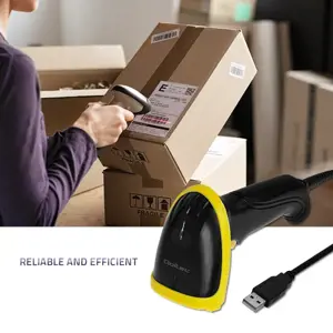 QOLTEC 50862 Qoltec Belaidis brūkšninių kodų skaitytuvas 1D 2,4 GHz