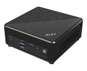 MSI Cubi N ADL S-098EU Intel® N N200 4 GB DDR4-SDRAM 128 GB SSD Windows 11 Pro Mini PC Black