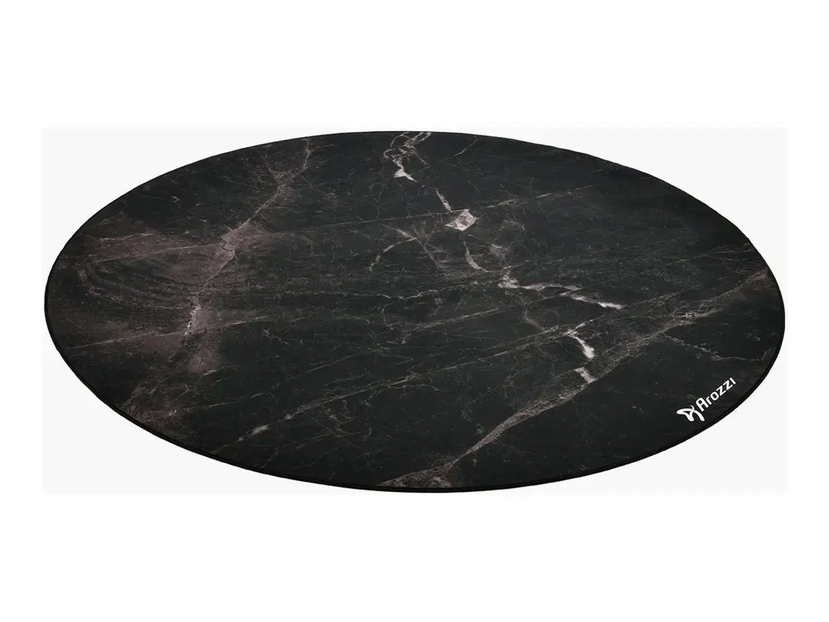 Arozzi Zona Round Floor Pad | Black Marble