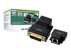 DIGITUS DVI ilgintuvas per Cat5 50 m 1920x1200