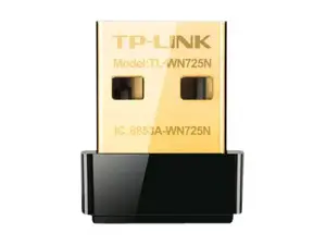 TP-LINK N150 WLAN Nano USB adapteris 802.11b/g/n USB 2.0 prievadas Programinė įranga-WPS
