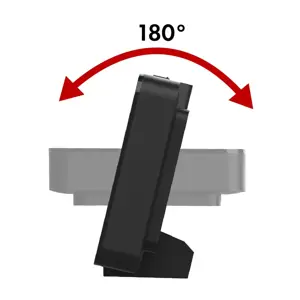 Digital LED clock radio with GreenBlue projector, FM radio, alarm, 12/24 clock, 5V DC USB power supply + CR2032, GB172