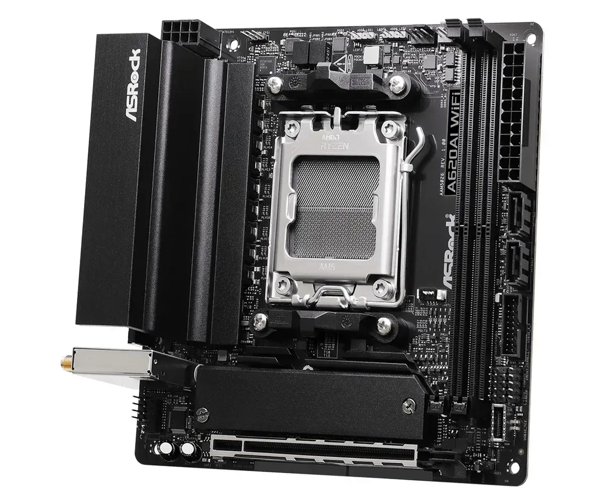 Asrock A620AI WiFi AMD A620A Socket AM5 mini ITX