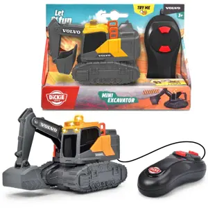 DICKIE Volvo RC nuotoliniu būdu valdomas ekskavatorius 14 cm