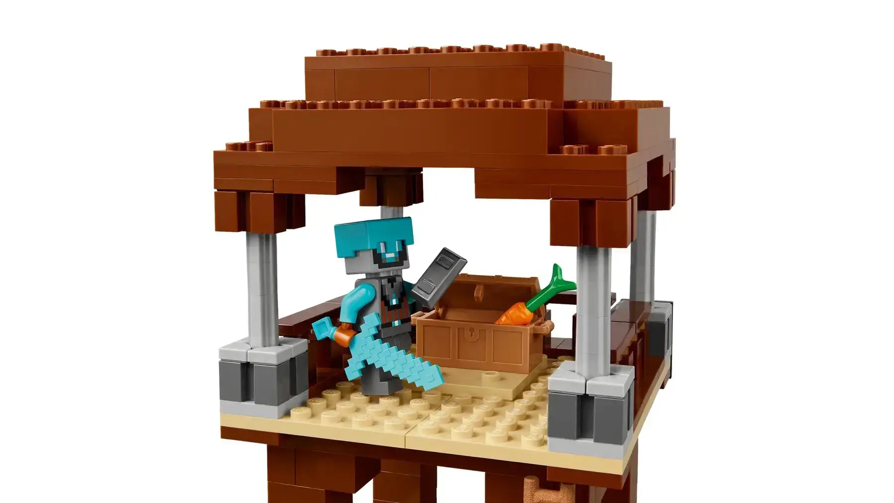 LEGO MINECRAFT 21278 The Pillager Outpost and Ravager