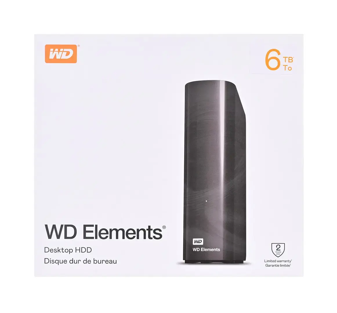 Išorinis kietasis diskas "WD Elements Desktop" (6 TB, USB 3.0)