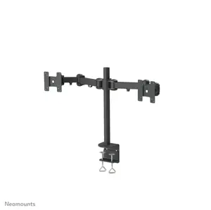 "Neomounts by Newstar" monitoriaus laikiklis ant stalo, spaustukas, 8 kg, 25,4 cm (10"), 68,6 cm (27"), 100 x 100 mm, juodas