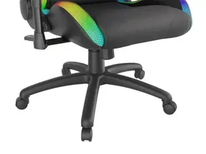 NATEC Genesis žaidimų kėdė Trit 500 RGB juoda