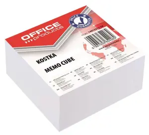 Kubas baltas klijuotas OFFICEproducts