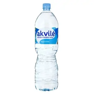 Mineralinis vanduo Akvilė, negazuotas,1.5l  ( 6 vnt.) (kaina nurodyta su užstatu už tarą)