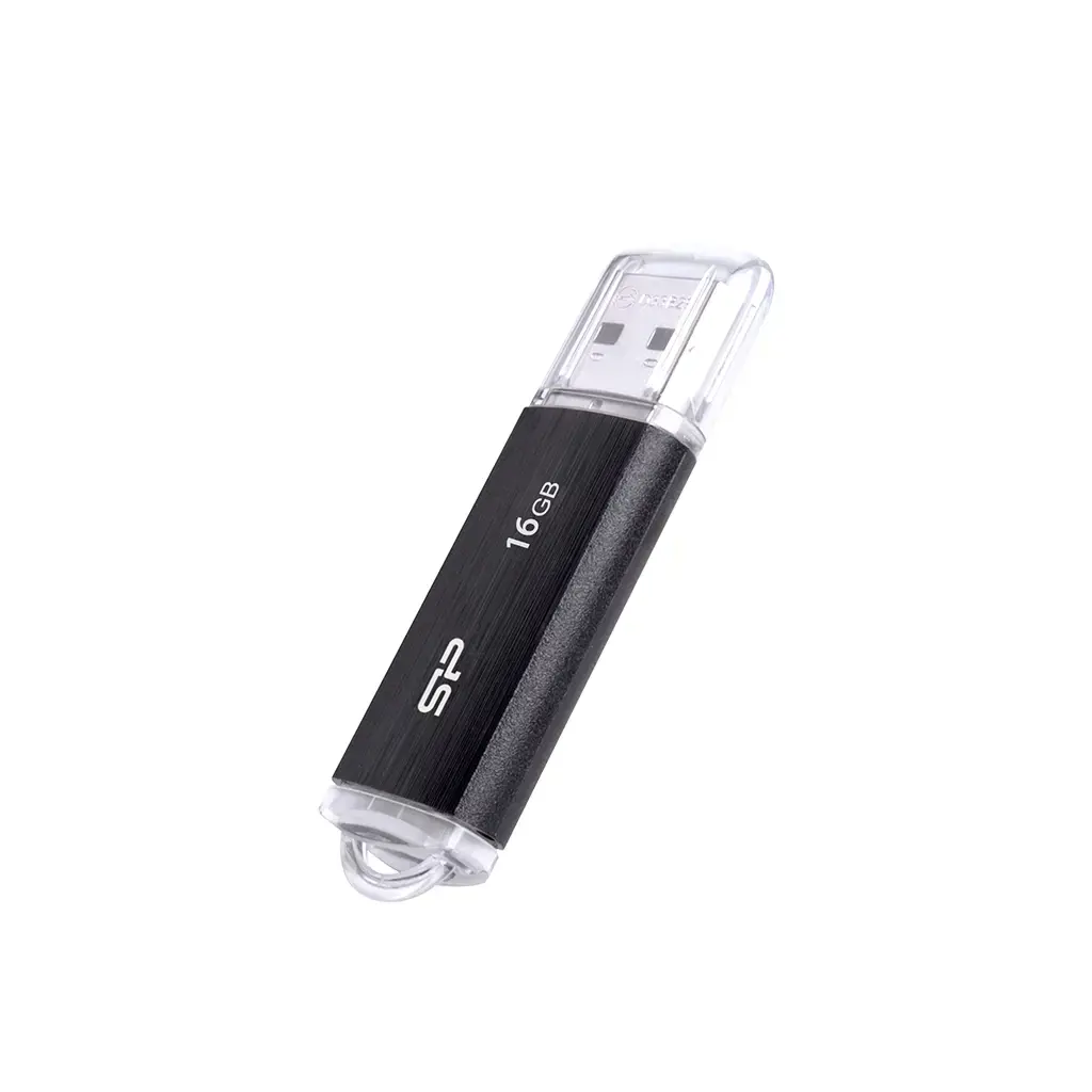 SILICONPOW SP016GBUF2U02V1K Silicon Power atmintinė USB Ultima U02 16GB USB 2.0 juoda