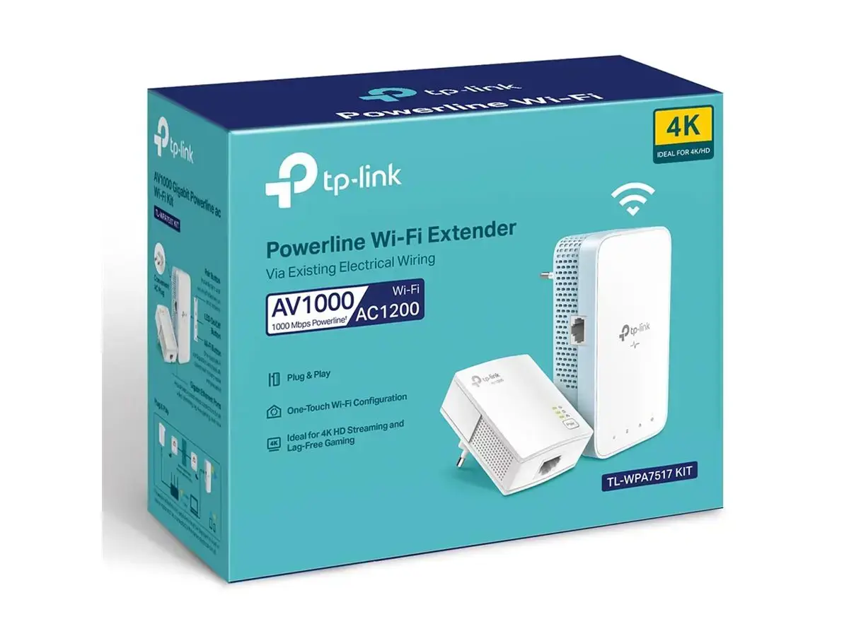 TP-Link AV1000 Gigabit Powerline ac Wi-Fi rinkinys, 1000 Mbit/s, IEEE 1901, IEEE 802.11a, IEEE 802.11ac, IEEE 802.11b, IEEE 802.11g, IEEE 802.11n, IEEE 802.3, IEEE 802.3, IEEE..., E tipas, Gigabit Ethernet, 10,100,1000 Mbit/s, Wi-Fi 5 (802.11ac)