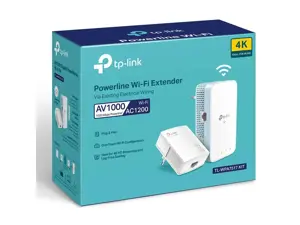 TP-Link AV1000 Gigabit Powerline ac Wi-Fi rinkinys, 1000 Mbit/s, IEEE 1901, IEEE 802.11a, IEEE 802.11ac, IEEE 802.11b, IEEE 802.11g, IEEE 802.11n, IEEE 802.3, IEEE 802.3, IEEE..., E tipas, Gigabit Ethernet, 10,100,1000 Mbit/s, Wi-Fi 5 (802.11ac)
