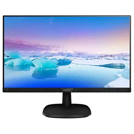 Monitorius Philips V Line Full HD LCD monitor 243V7QJABF/00, 60.5 cm (23.8"), 1920 x 1080 pixels, Full HD, LED, 4 ms, Black