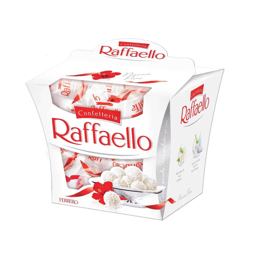 Saldainiai RAFFAELLO dėžutėje, 150g