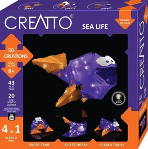 Kosmos Creatto Sea Life, 43 pc(s), Animals, 8 yr(s)