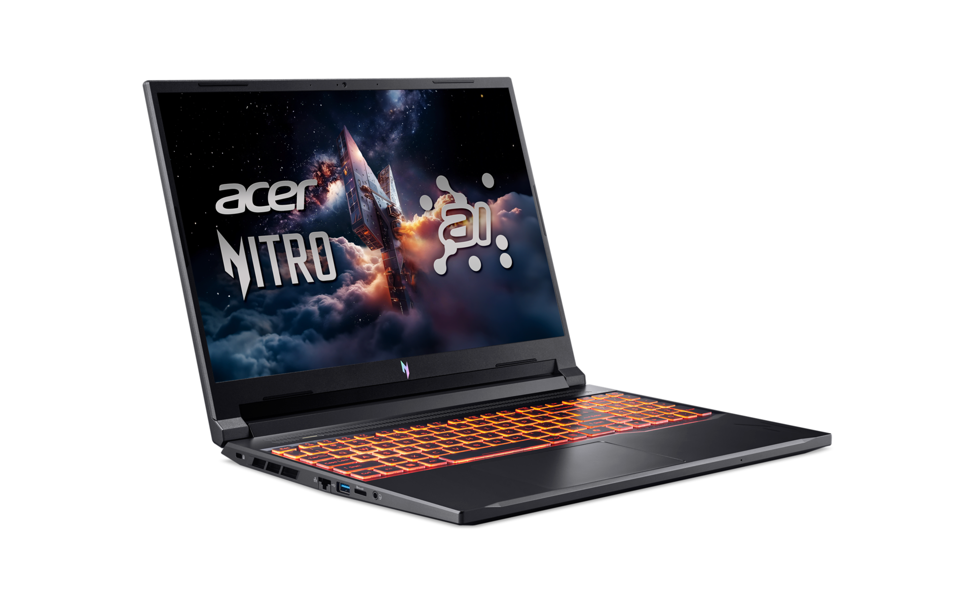 Nešiojamas kompiuteris Acer Nitro V 16 AI ANV16-42-R1PE, 240, 512 GB, 16 Coliai, Windows 11 Home