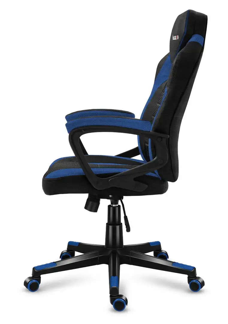 Huzaro FORCE 2.5 BLUE MESH Žaidimų fotelis Tinklinė sėdynė Juoda, mėlyna