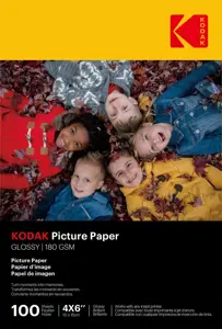 Kodak 180 gsm 9,1 mmil blizgus 4/6x100