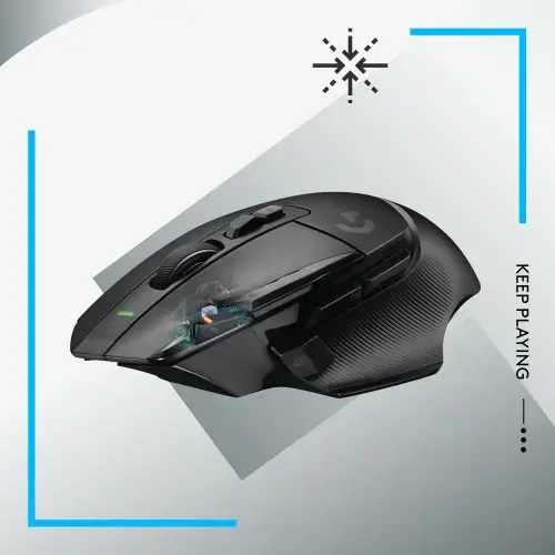 LOGITECH G502 X LIGHTSPEED - JUODA/JUODA - EER2