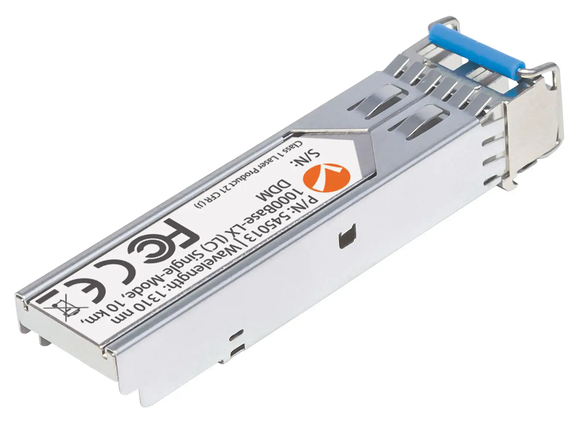 INTELLINET Gigabit SFP Mini-GBIC siųstuvas 1000Base-LX (LC) Vienmodis prievadas Atstumas 10 km Bangos ilgis 1310 nm