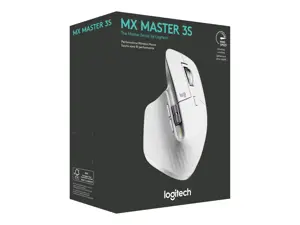 "Logitech MX Master 3S Performance" belaidė pelė - šviesiai pilka