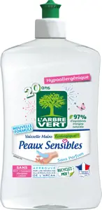 L'ARBRE VERT indų ploviklis jautriai odai NEW, 500ml