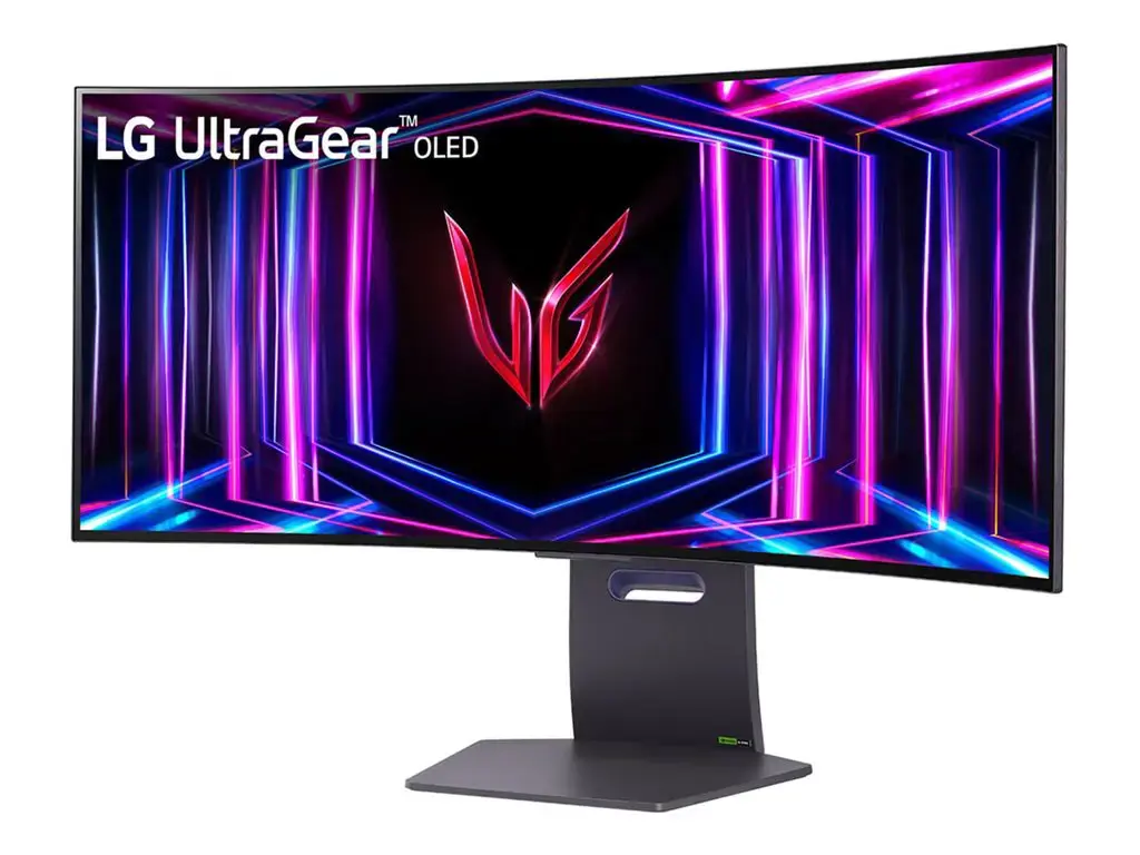 LG 34GS95QE-B, 86.4 cm (34"), 3440 x 1440 pixels, Wide Quad HD, OLED, 0.03 ms, Black