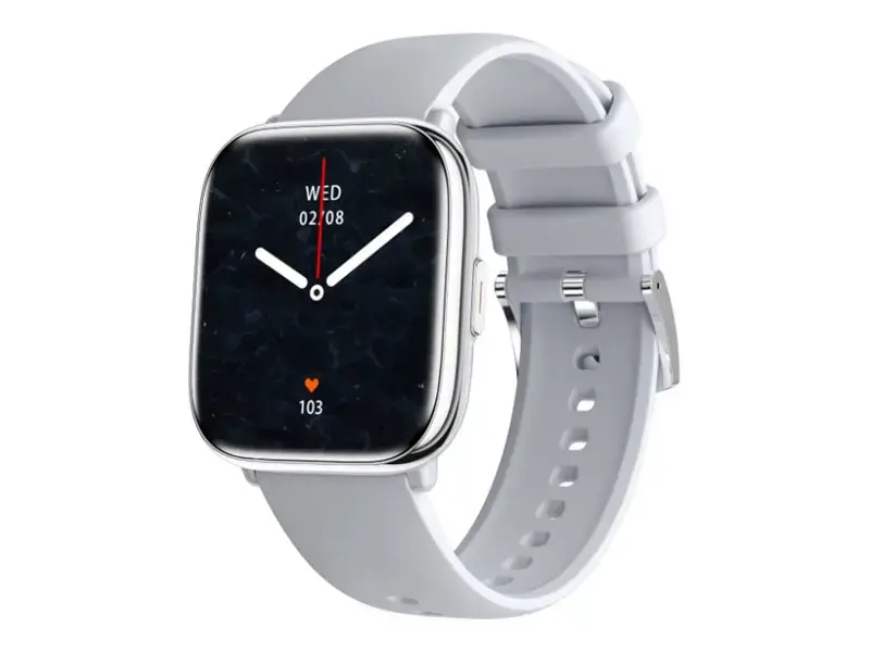 myPhone Watch Pastel | Smart watch | AMOLED | 1.75" | Waterproof | Silver Grey