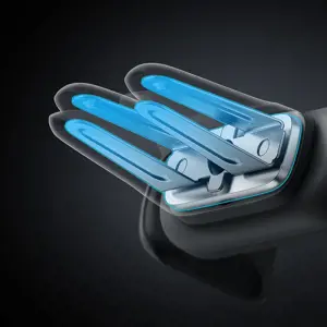 "Baseus" plieninis patrankos laikiklis 2 automobiliams su ventiliacijos grotelėmis (juodas)