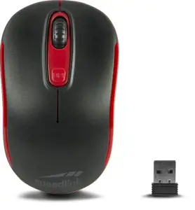 "Speedlink" pelė "Ceptica Wireless", juoda/raudona (SL-630013-BKRD)