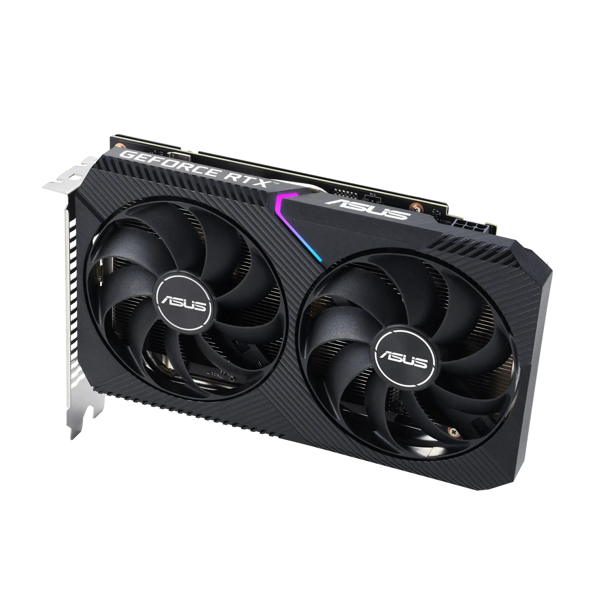 Vaizdo plokštė ASUS GeForce RTX 3050 8 GB, GDDR6, 128 bitai, 90YV0GH6-M0NA00