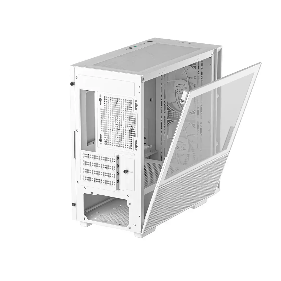 "Deepcool CH360 MID TOWER CASE", balta