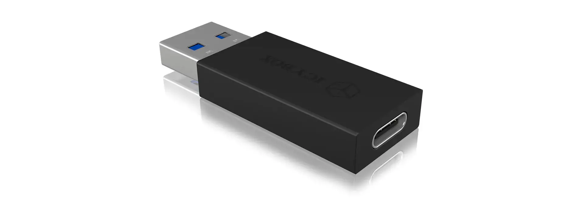 ICYBOX IB-CB015 "IcyBox" adapteris, skirtas USB 3.1 (Gen2) A tipo kištukui į C tipo kištuką