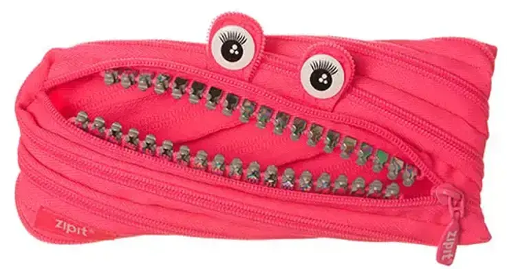 Penalas-pieštukinė ZIPIT Grillz Monster Pouch, ZTM-GR-DY, rožinė