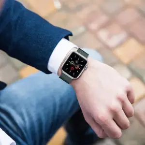 "Tech-Protect" laikrodžio dirželis MilaneseBand Apple Watch 2/3/4/5/6/SE 38/40 mm, juodas