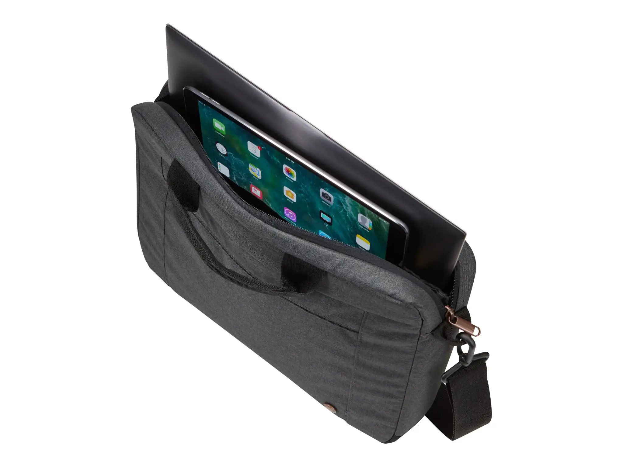 "Case Logic Era ERAA-114 Obsidian", Portfelis, 35,6 cm (14"), diržas per petį, 370 g