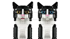 LEGO IDEAS 21349 Tuxedo Cat