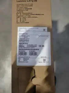 LENOVO L27Q-35 27" QHD (2560X1440) VA PANEL/350NITS/75HZ/4MS/HDMI/DP 1.2 (3YEARS WARRANTY) (DAMAGED BOX)