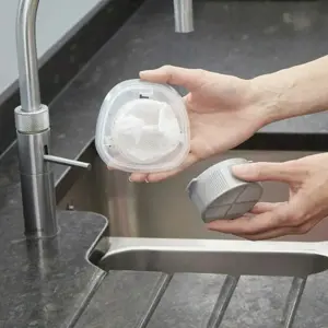 "Black & Decker" NVC115JL rankinis dulkių siurblys pilka, balta be maišelio