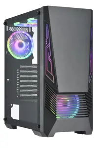 Korpusas GOLDEN TIGER Buffalo M730i MidiTower Į komplektą neįeina ATX MicroATX Spalva Juoda BUFFALO…