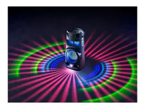 "Sony" didelės galios garso sistema MHC-V73D USB prievadas, FM radijas, NFC, "Bluetooth