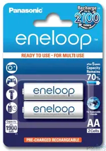 1x2 AA Panasonic Eneloop Mignon BK-3MCCE/2BE