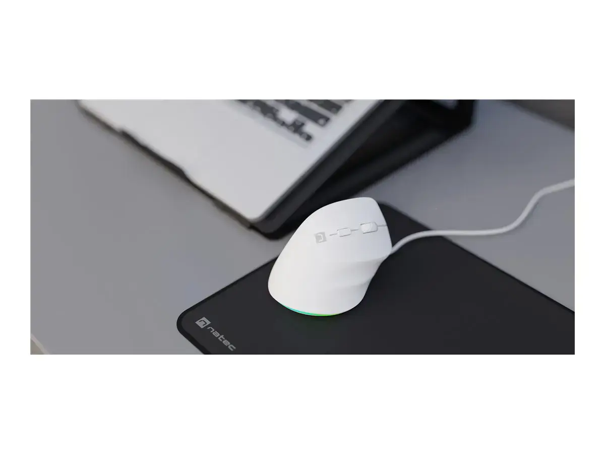 Genesis | Mouse | Natec Crake 2 Pro | Wired | White