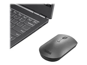 "Lenovo ThinkBook", dvipusis, optinis, "Bluetooth", 2400 DPI, pilkas
