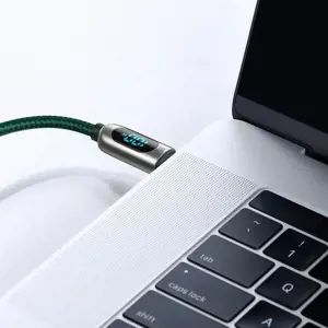 Baseus USB Type C - USB Type C cable 100 W (20 V | 5 A) 1 m Power Delivery with display screen powe…