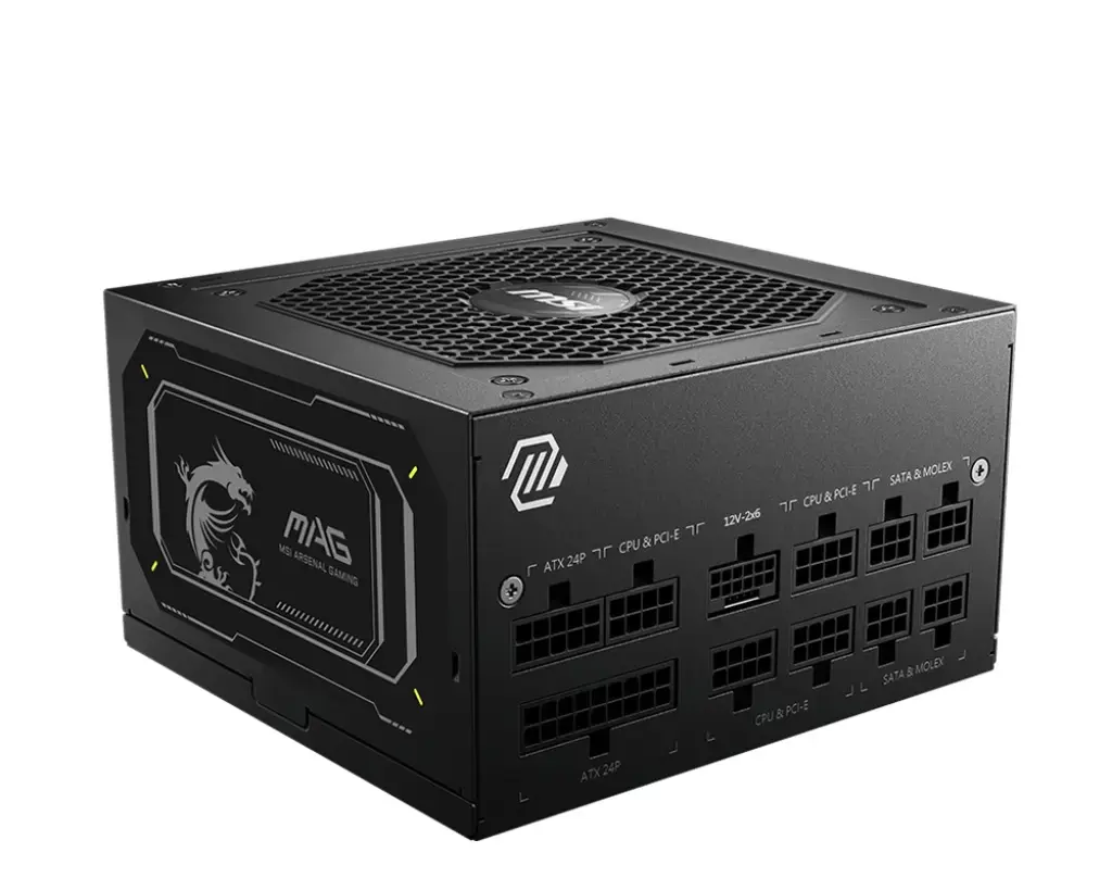 Maitinimo blokas MSI MAG A850GL PCIE5 II, 850 W, 90