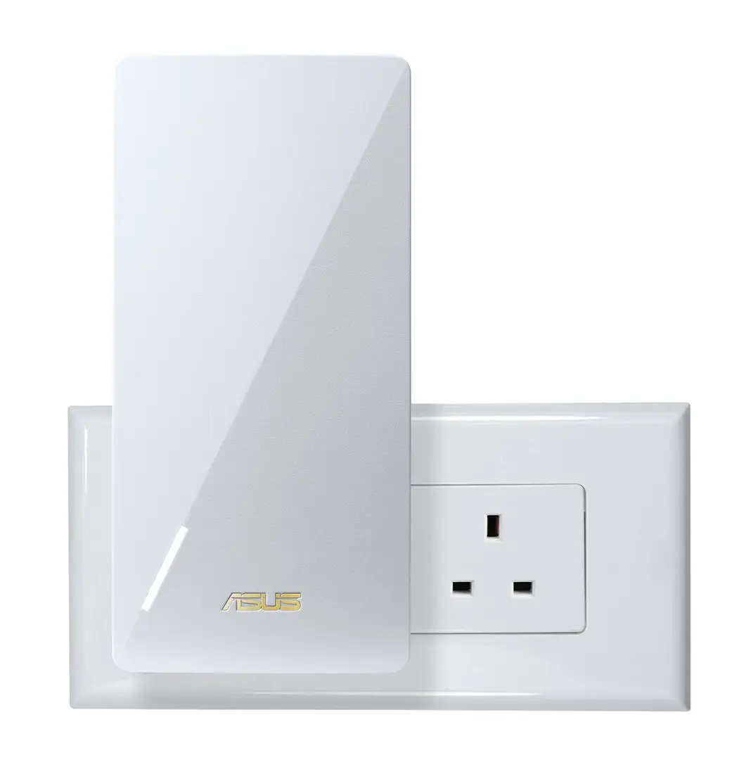 ASUS RP-BE58 Dual-band (2.4 GHz / 5 GHz) Wi-Fi 7 (802.11be) White 1 Internal (Type G)