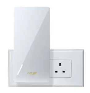 ASUS RP-BE58 Dual-band (2.4 GHz / 5 GHz) Wi-Fi 7 (802.11be) White 1 Internal (Type G)