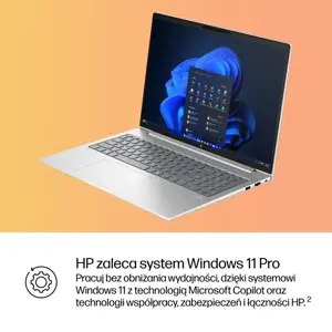 HP ProBook 4 G1i AI Intel Core Ultra 7 255U Laptop 40.6 cm (16") WUXGA 16 GB DDR5-SDRAM 512 GB SSD Wi-Fi 6E (802.11ax) Windows 11 Pro AI PC Silver